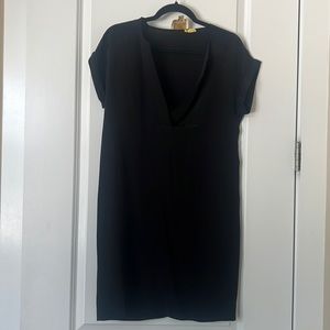 Cynthia Rowley Black Silk Dress- size 4